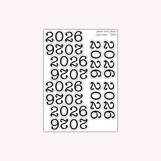 2026 - Typewriter