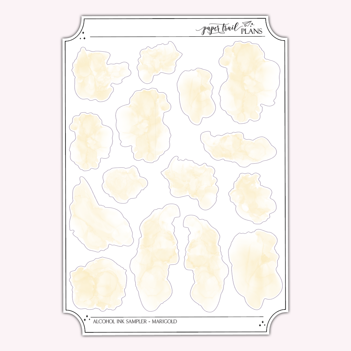Alcohol Ink Samplers