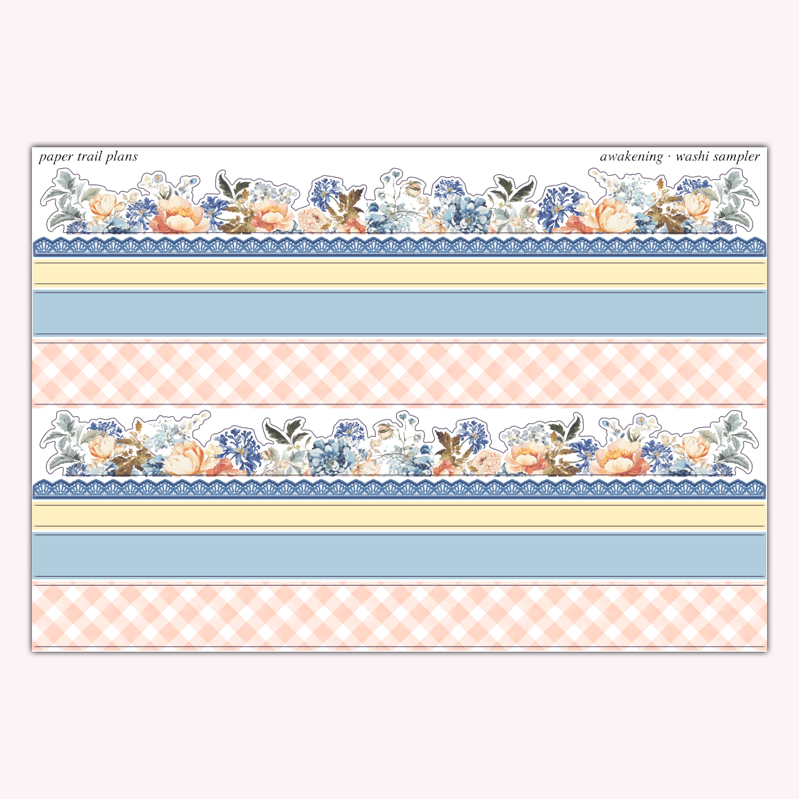 Awakening Washi Sampler