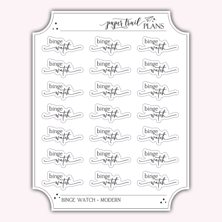 Binge Watch - Modern