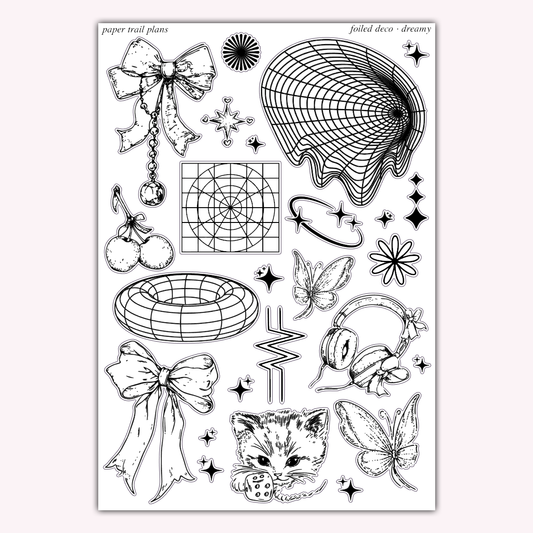 Dreamy - Foiled Deco