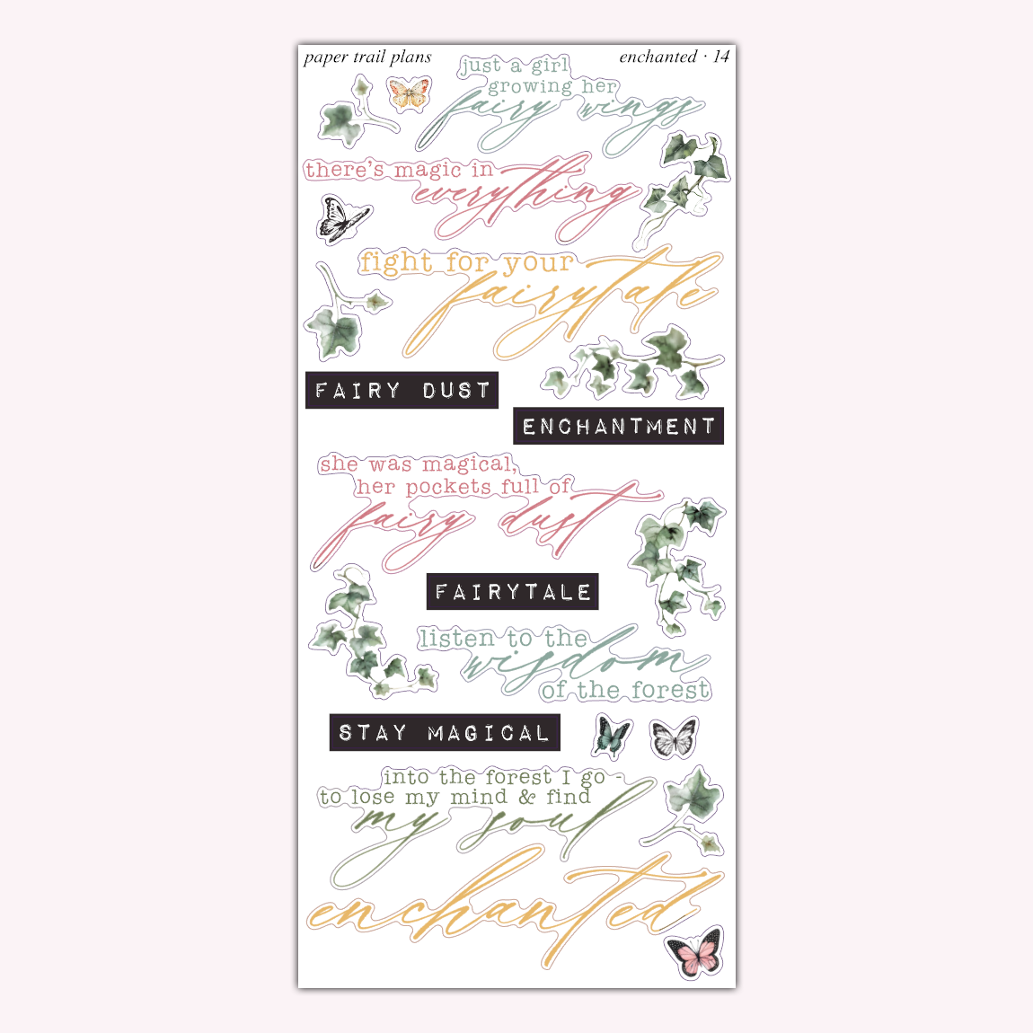 Enchanted Journaling Collection