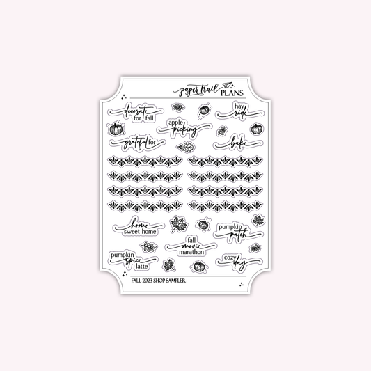 Fall 2023 Shop Sampler