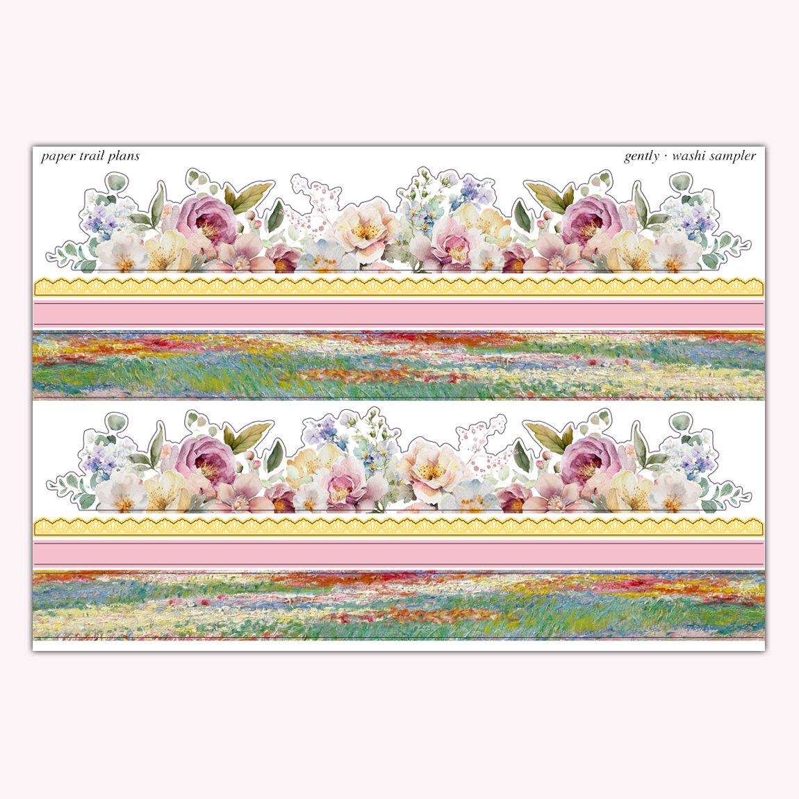 Gently - Washi Sampler