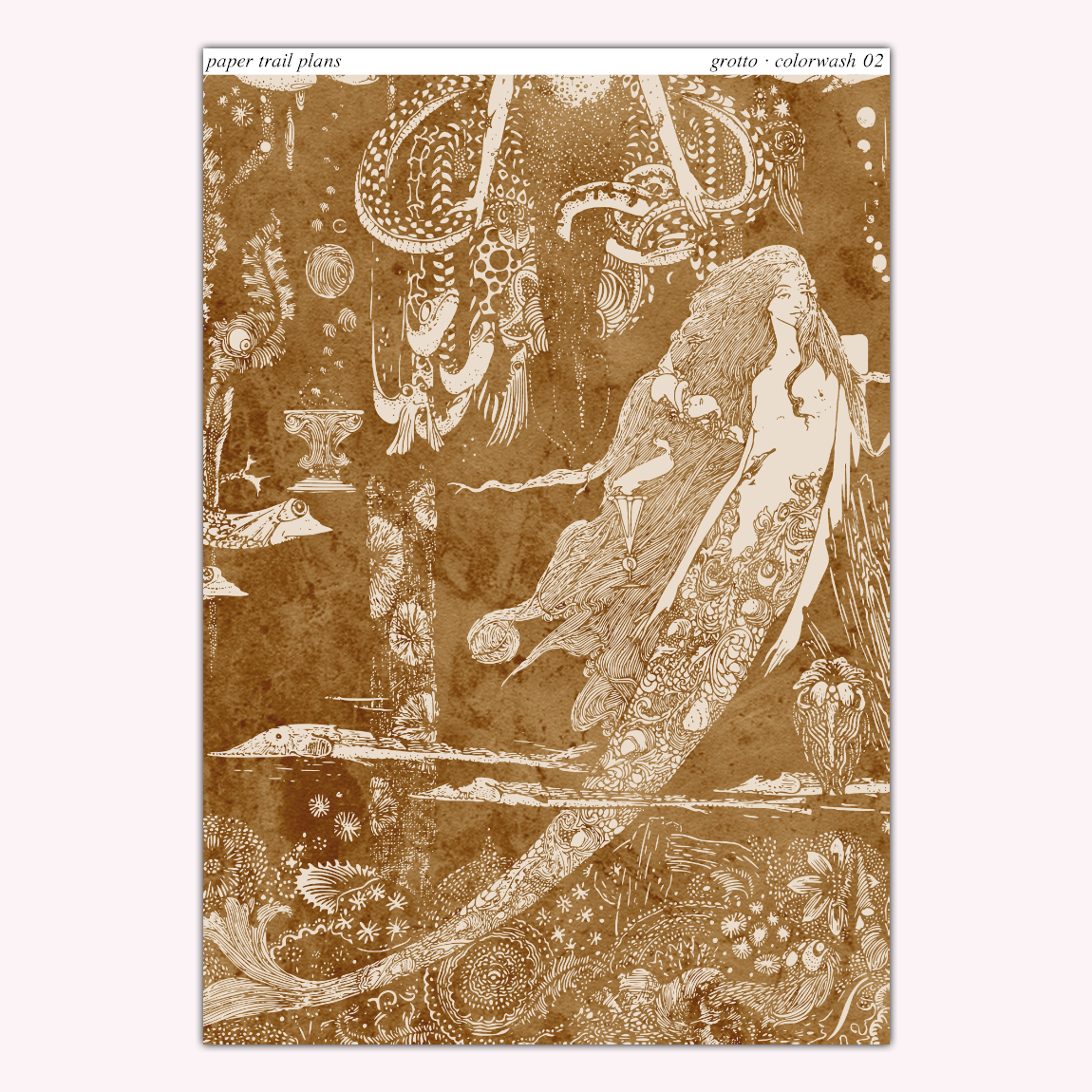 Grotto - Full Sheet Colorwash 02