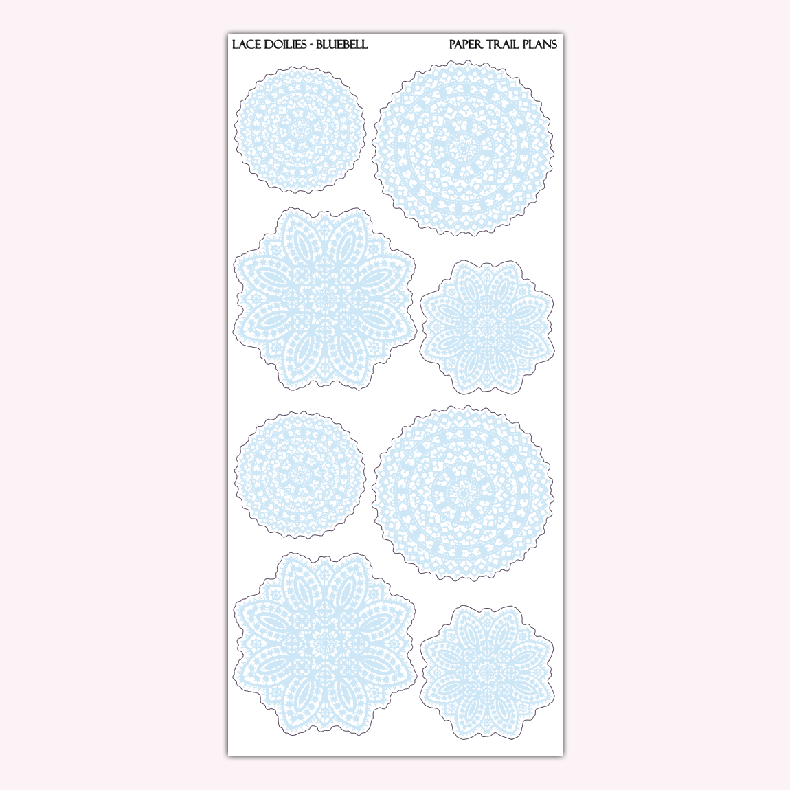 Lace Doilies - Spring Palette