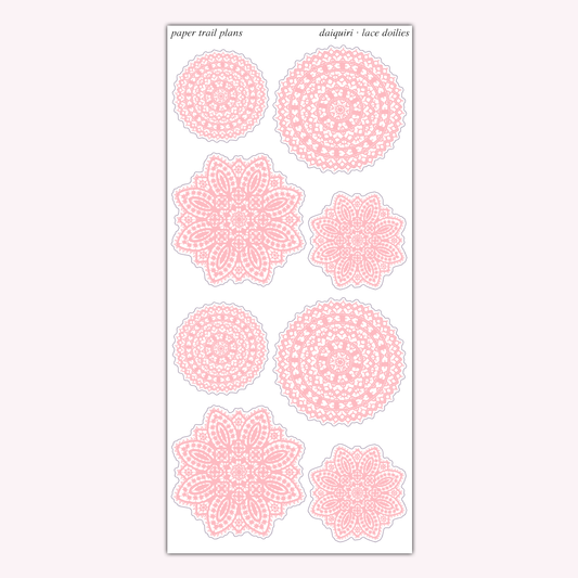 Lace Doilies - Summer Palette