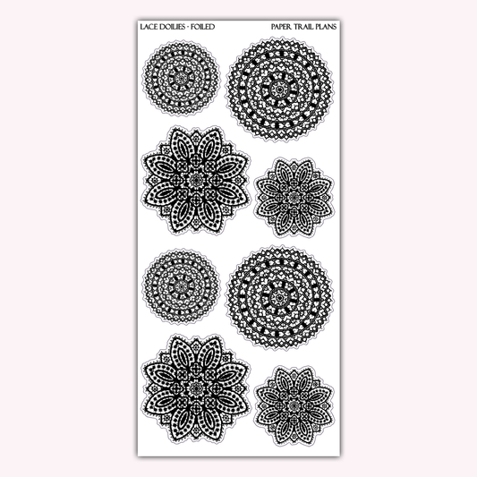 Lace Doilies - Foiled
