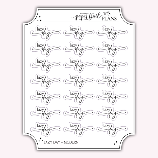 Lazy Day - Modern