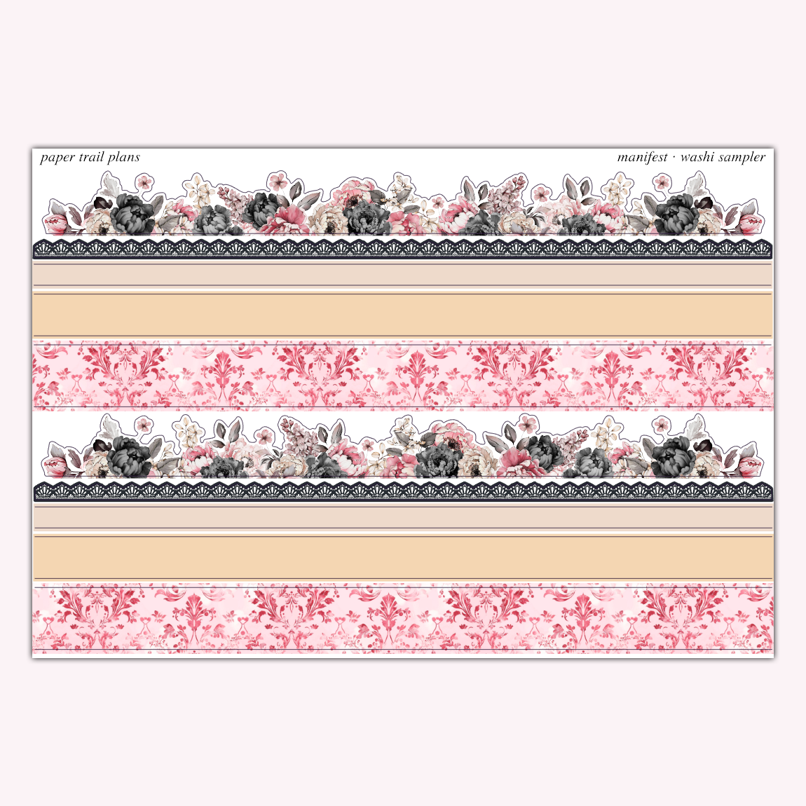 Manifest - Washi Sampler