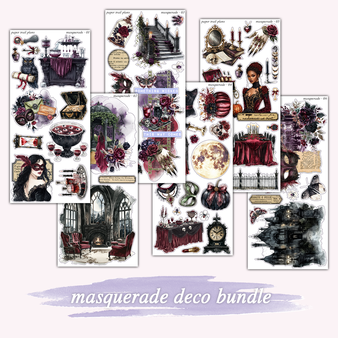 Masquerade Journaling Collection