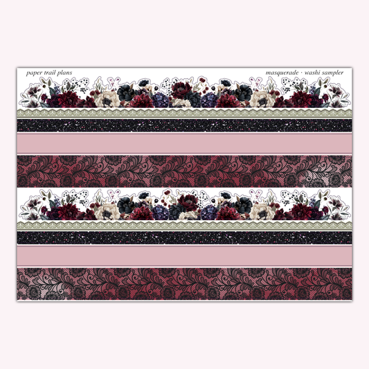 Masquerade - Washi Sampler