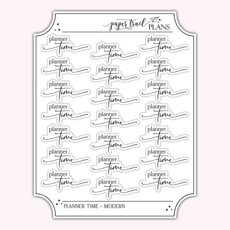 Planner Time - Modern