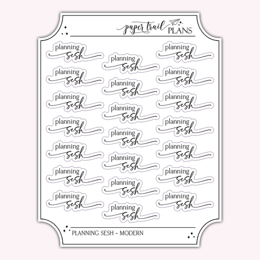 Planning Sesh - Modern