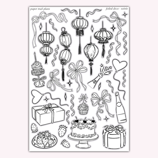 Soirée - Foiled Deco