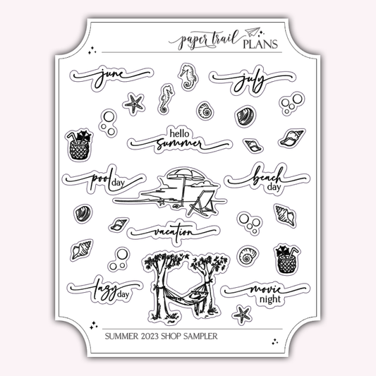 Summer 2023 Shop Sampler