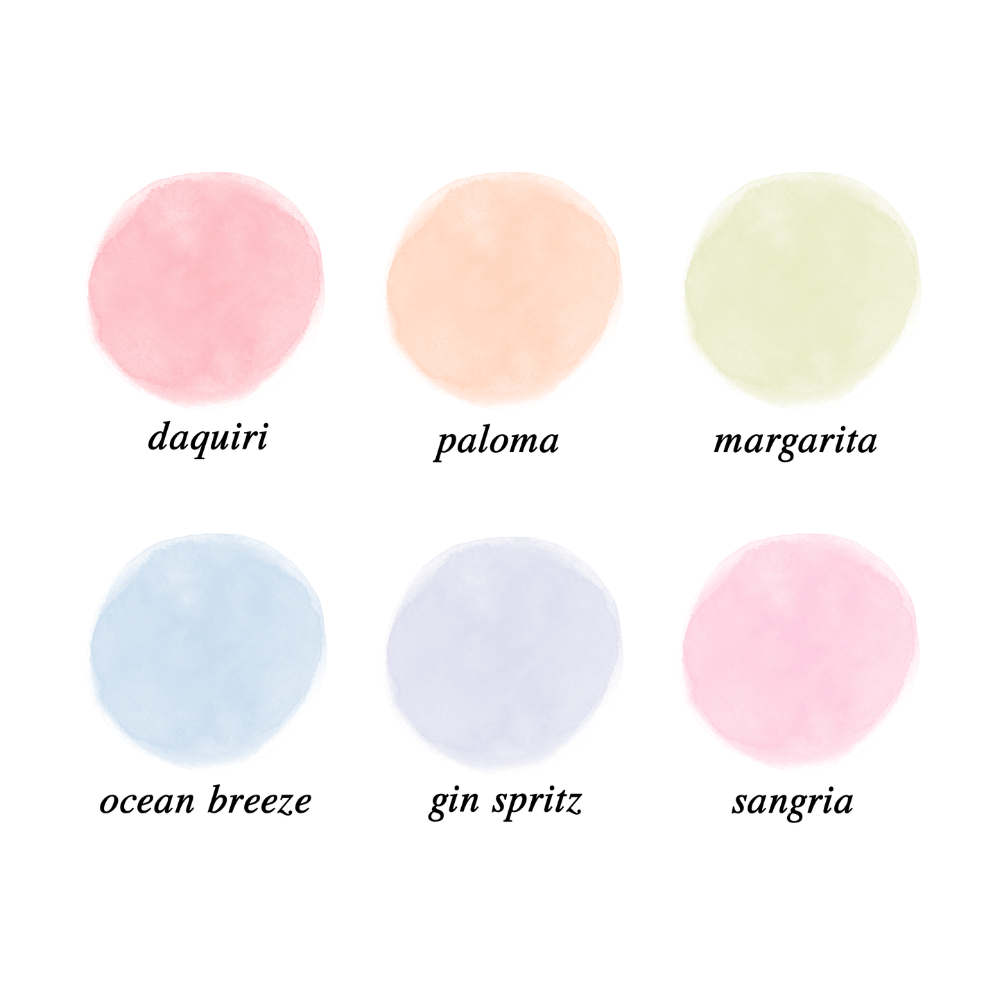 Alcohol Ink - Summer Palette