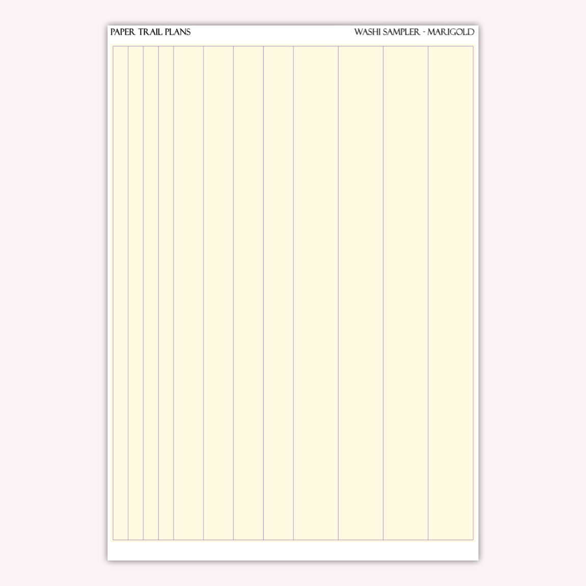 Washi Samplers *NEW WASHI PAPER OPTION!*
