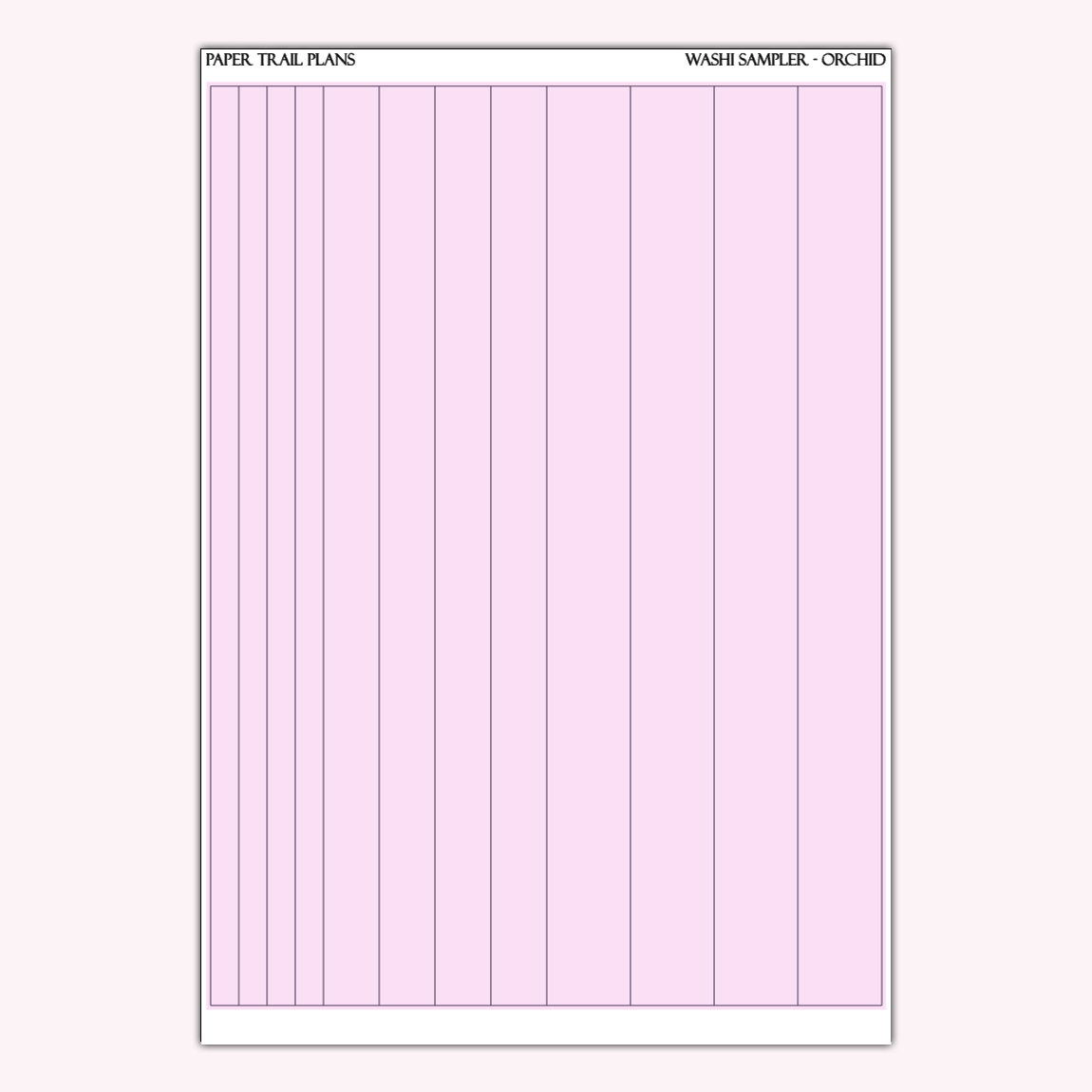 Washi Samplers - Spring Palette