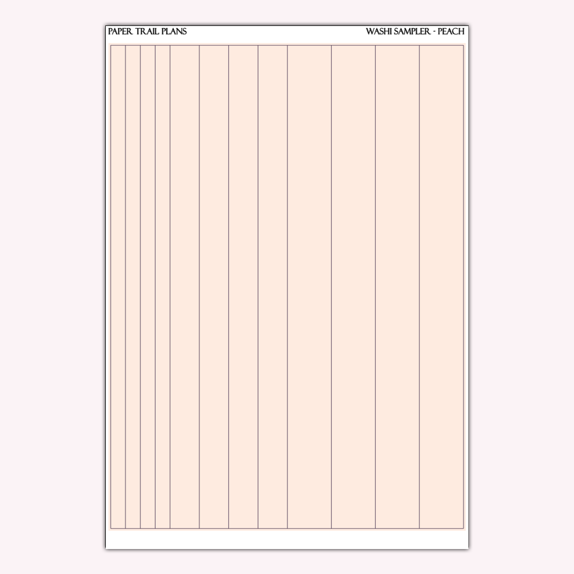 Washi Samplers - Spring Palette