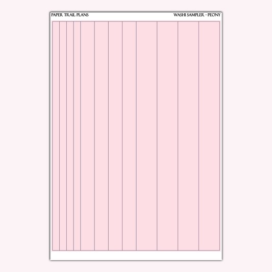Washi Samplers - Spring Palette