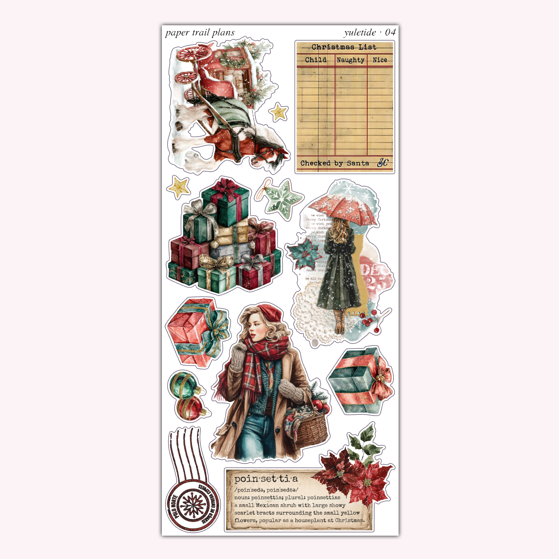Yuletide Journaling Collection