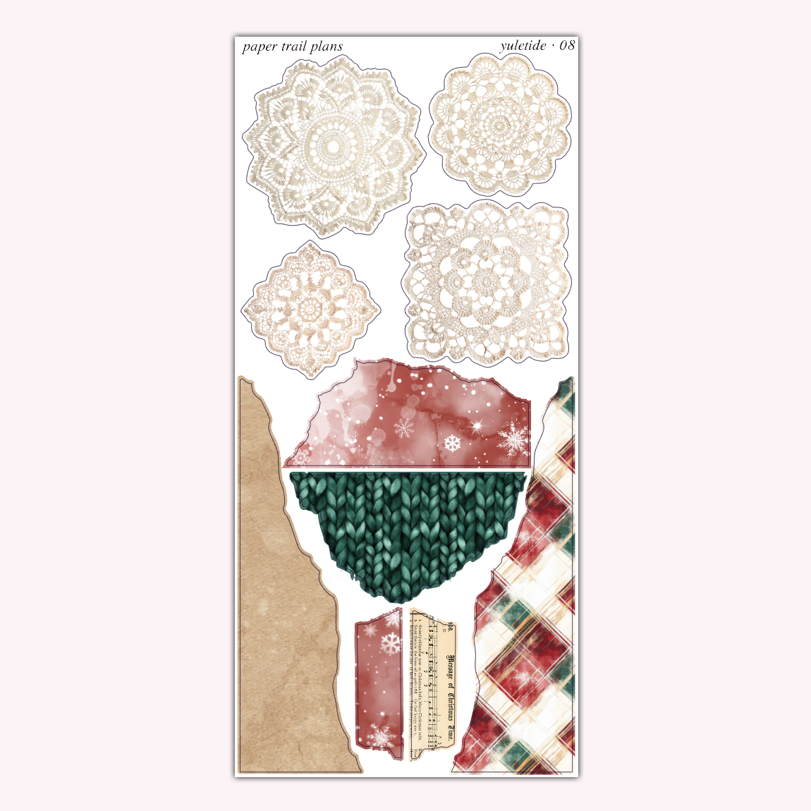 Yuletide Journaling Collection