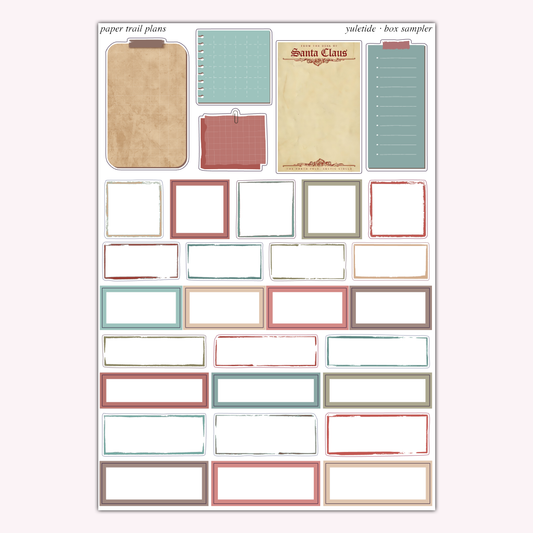 Yuletide - Box Sampler
