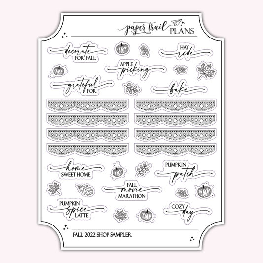 Fall 2022 Shop Sampler