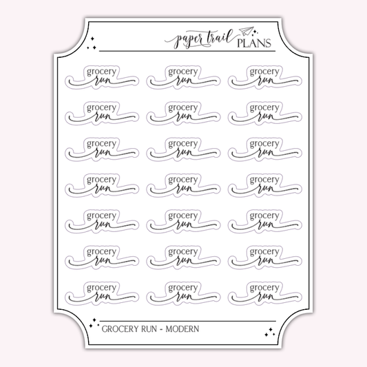 Grocery Run - Modern