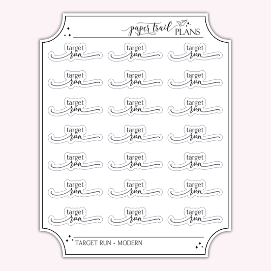 Target Run - Modern