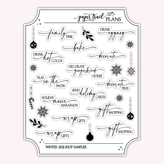 Winter 2021 Shop Sampler