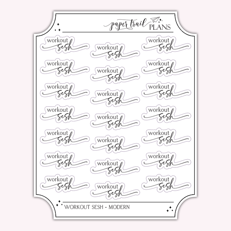 Workout Sesh - Modern