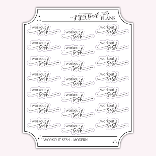 Workout Sesh - Modern