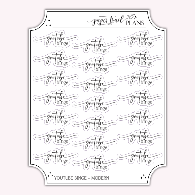 Youtube Binge - Modern