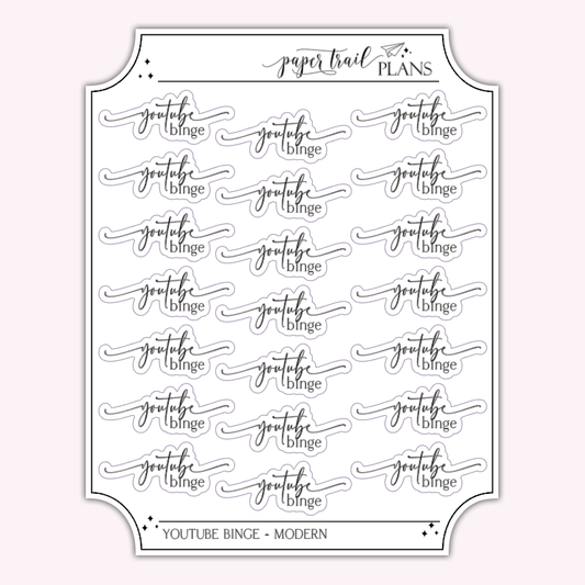 Youtube Binge - Modern