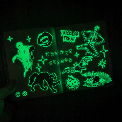 Journaling Deco - Spooky Season (Glow In The Dark)