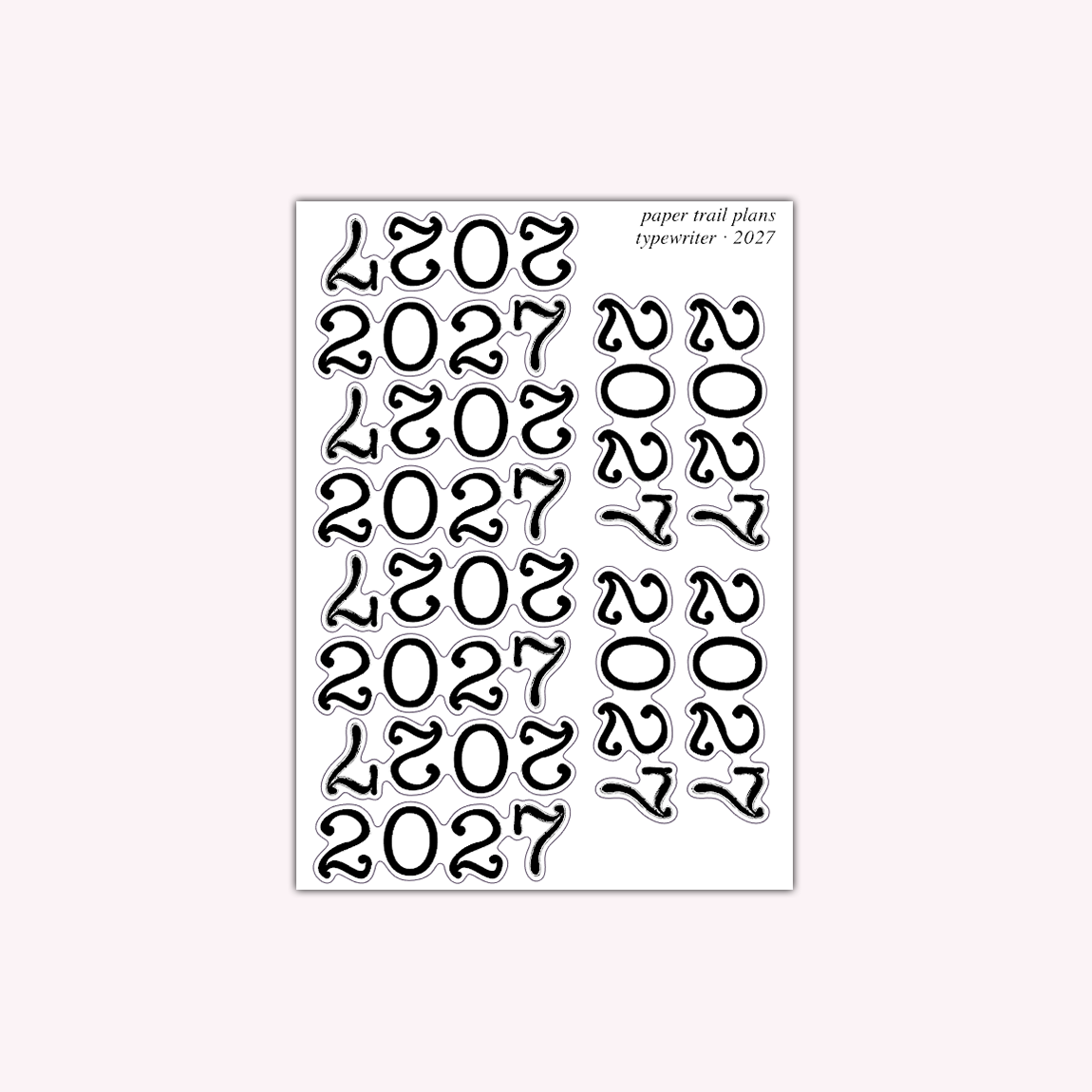 2027 - Typewriter
