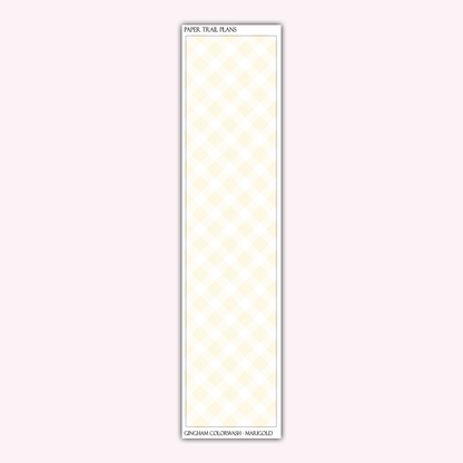 Gingham Sidebar Colorwashes *NEW WASHI PAPER OPTION!*