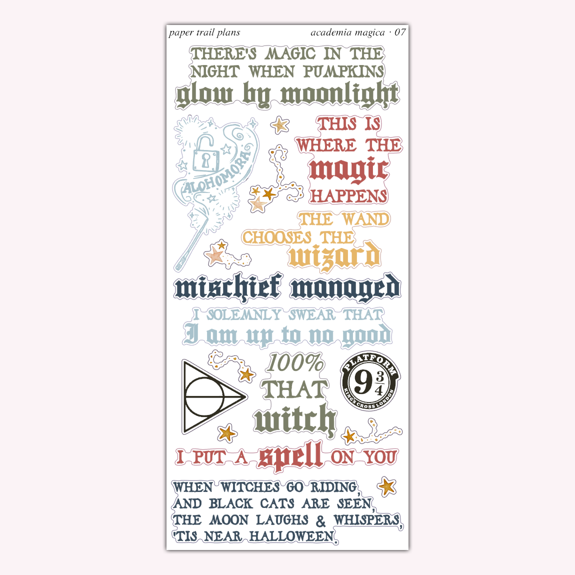Academia Magica Journaling Collection