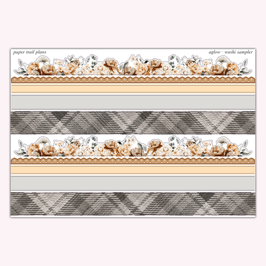 Aglow - Washi Sampler
