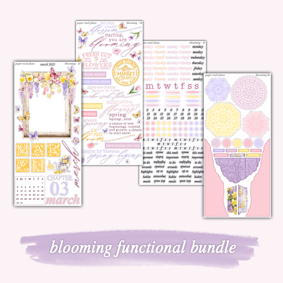 Blooming Journaling Collection