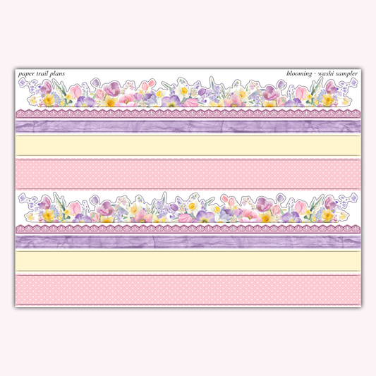 Blooming Washi Sampler