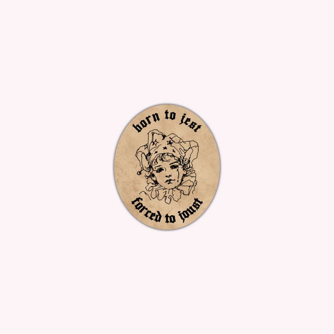 Born To Jest Vinyl Sticker