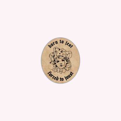Born To Jest Vinyl Sticker