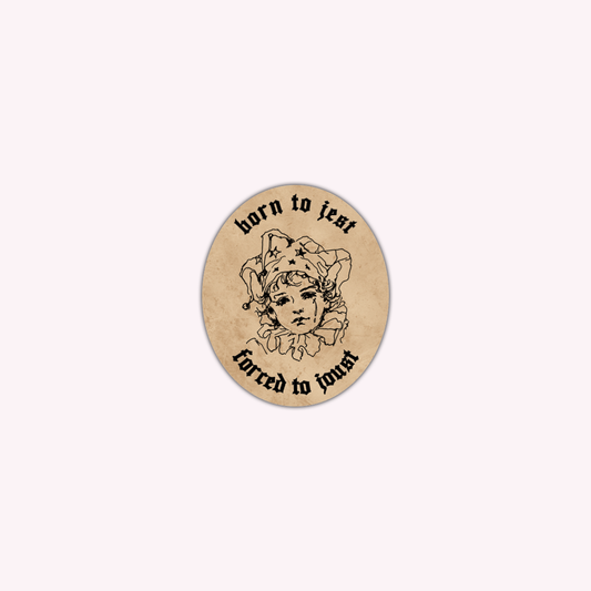 Born To Jest Vinyl Sticker