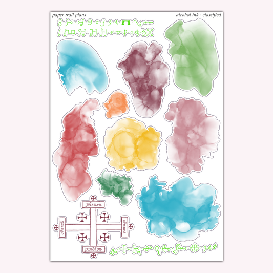 Classified - Alcohol Ink