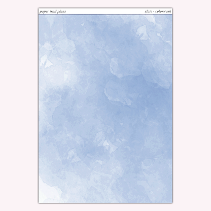 Full Sheet Colorwashes - Summer '26 Palette