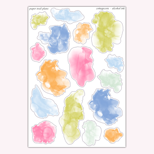 Cottagecore - Alcohol Ink