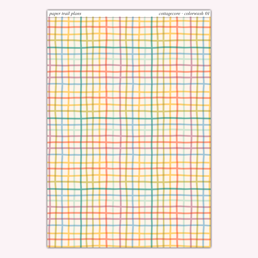 Cottagecore - Full Sheet Colorwash 01